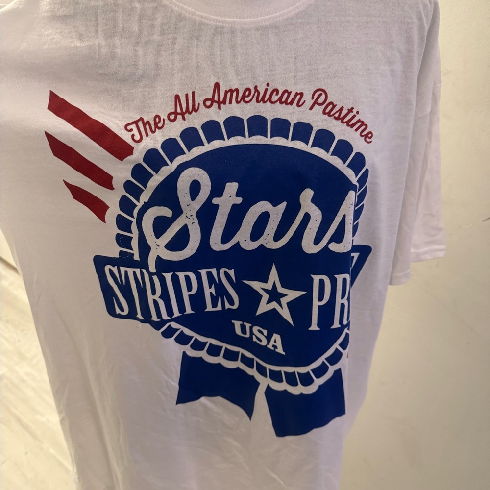 Stars Stripes Pride USA All American Pastime Stars and Stripes Size 2XL